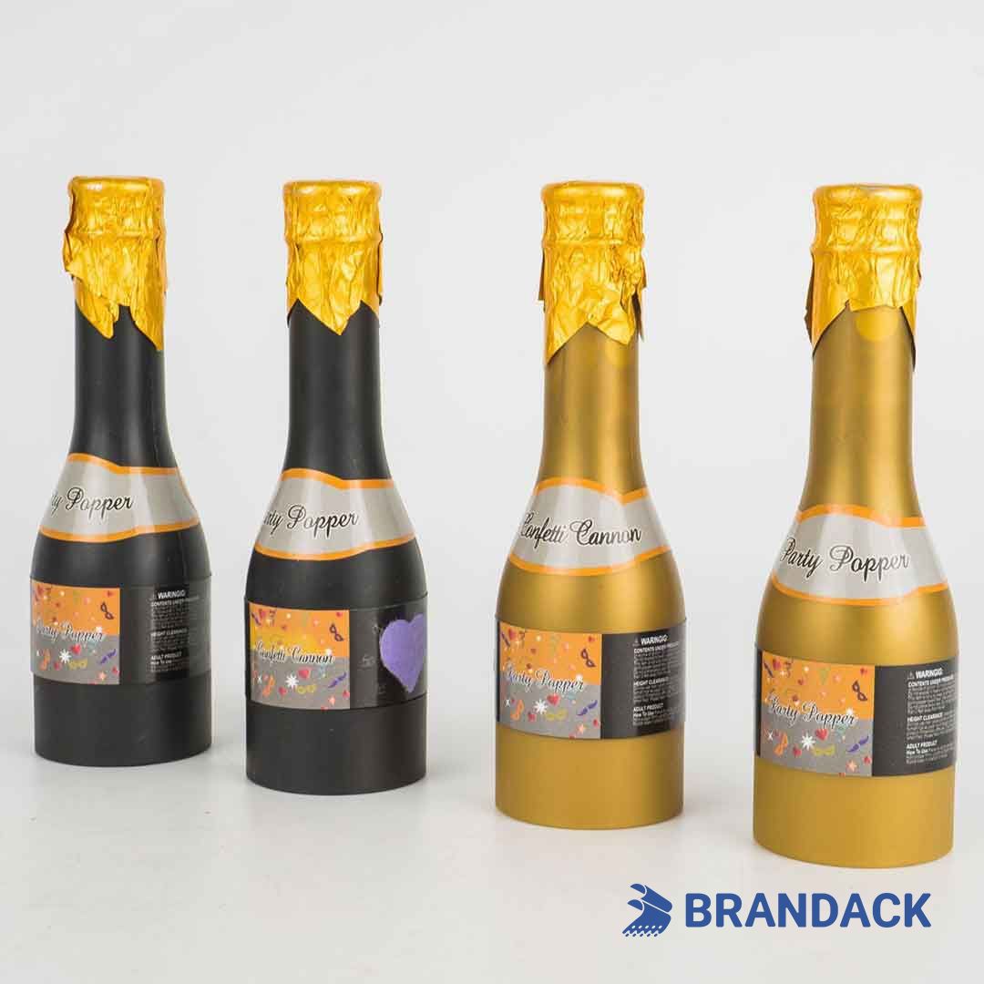 custom party poppers