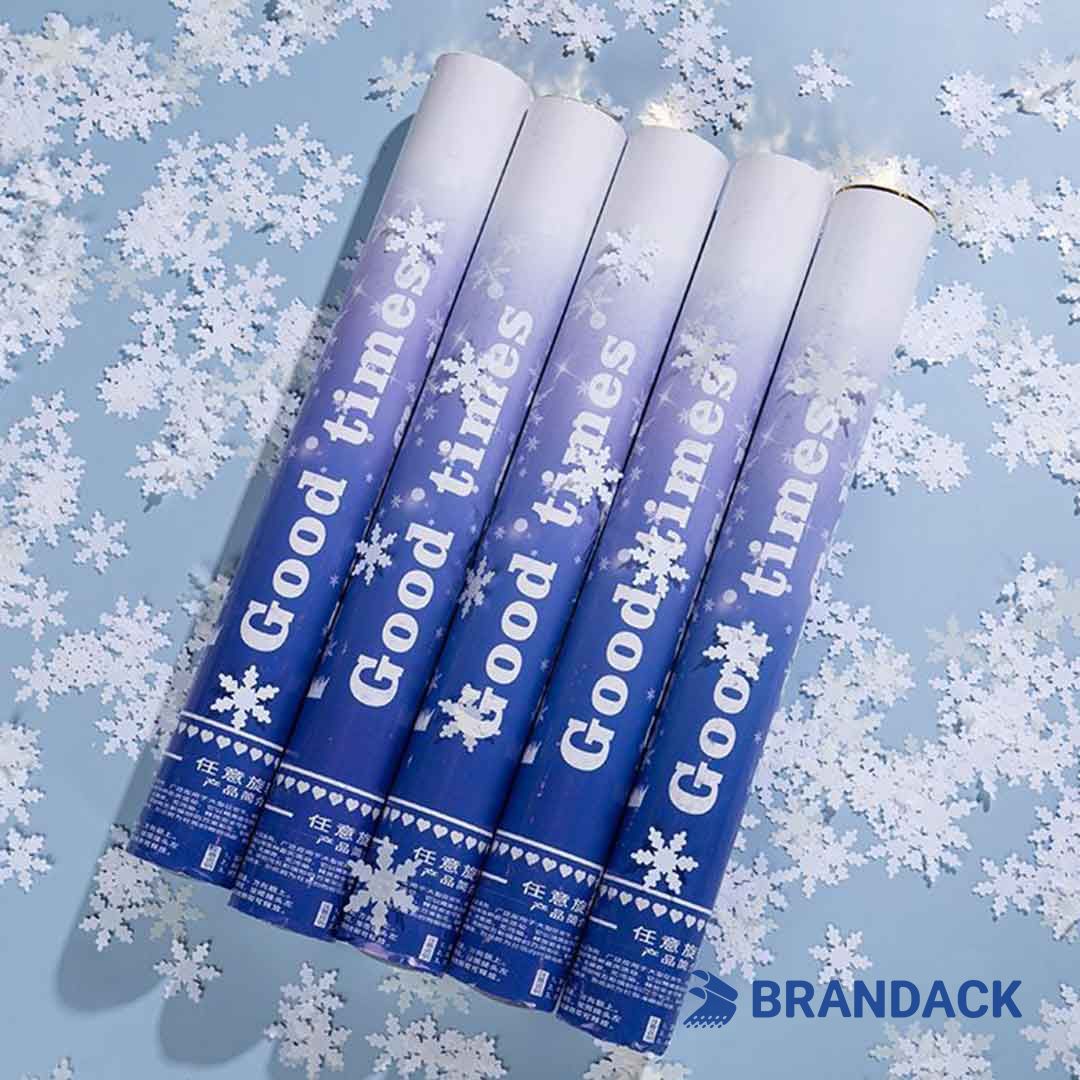 new year confetti popper