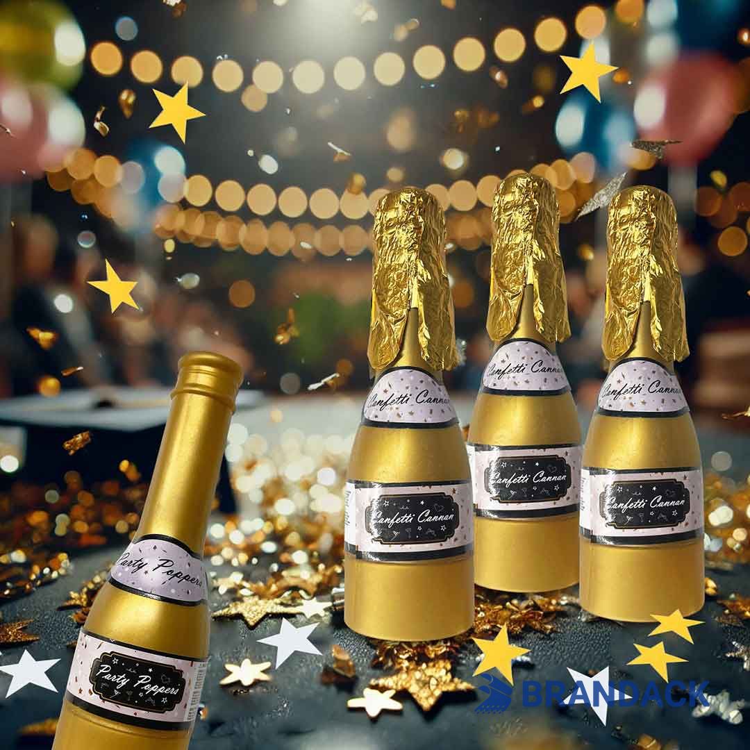 bottle confetti popper
