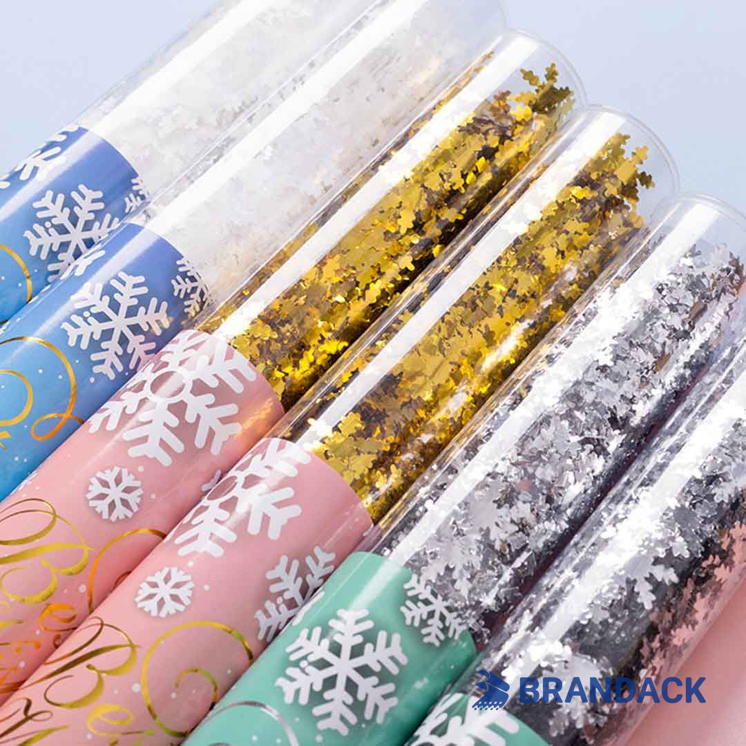 new year confetti popper