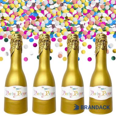 Custom Champagne Bottle Party Popper with Logo