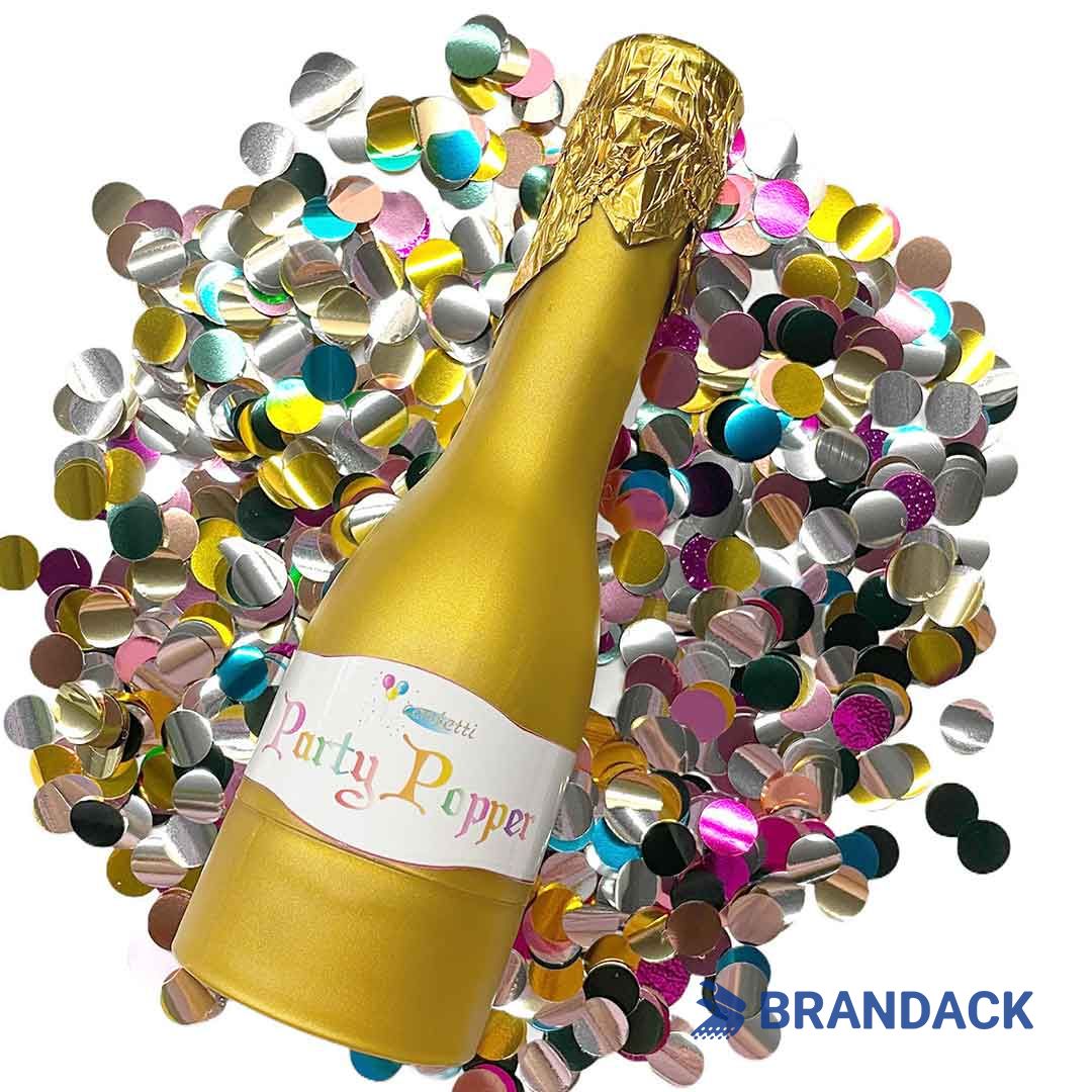 champagne party poppers