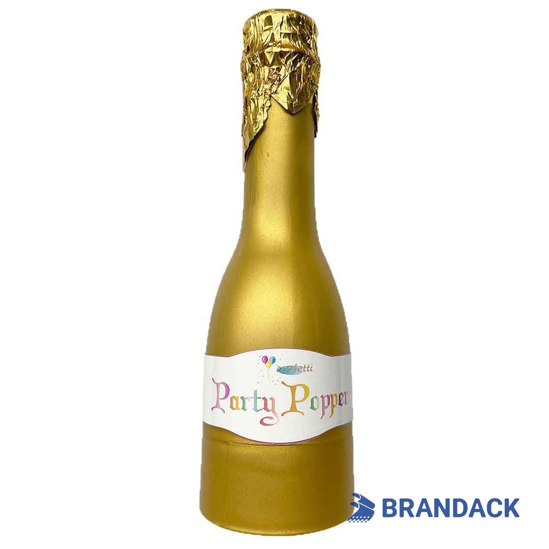 champagne bottle party popper