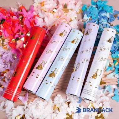 Wedding Party Confetti Poppers Bespoke Factory