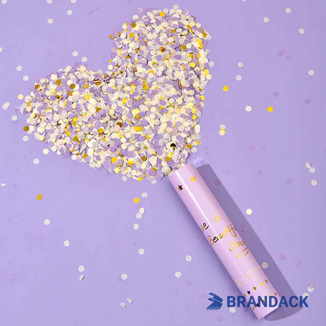 biodegradable wedding confetti cannon