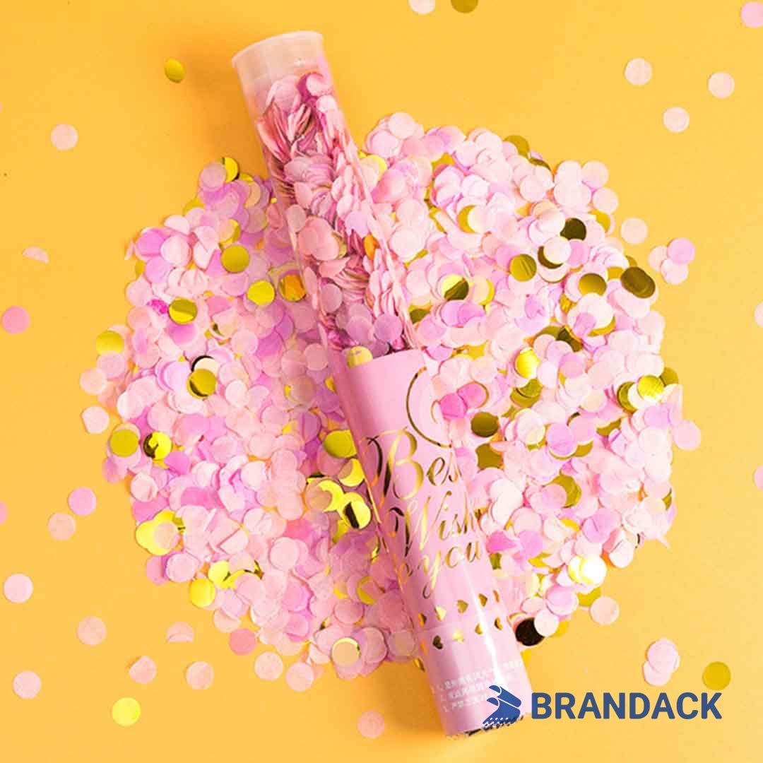 birthday confetti poppers