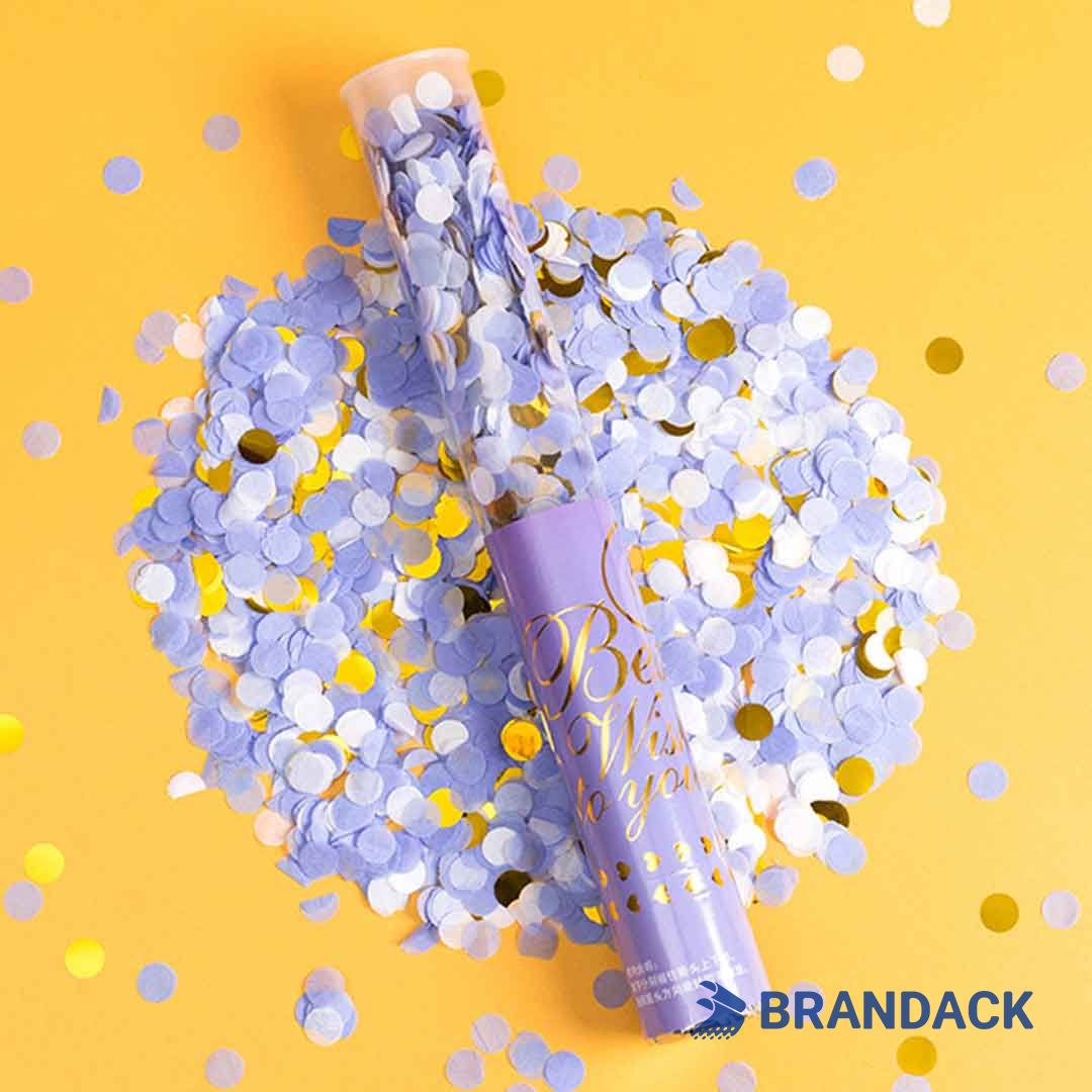 happy birthday party popper