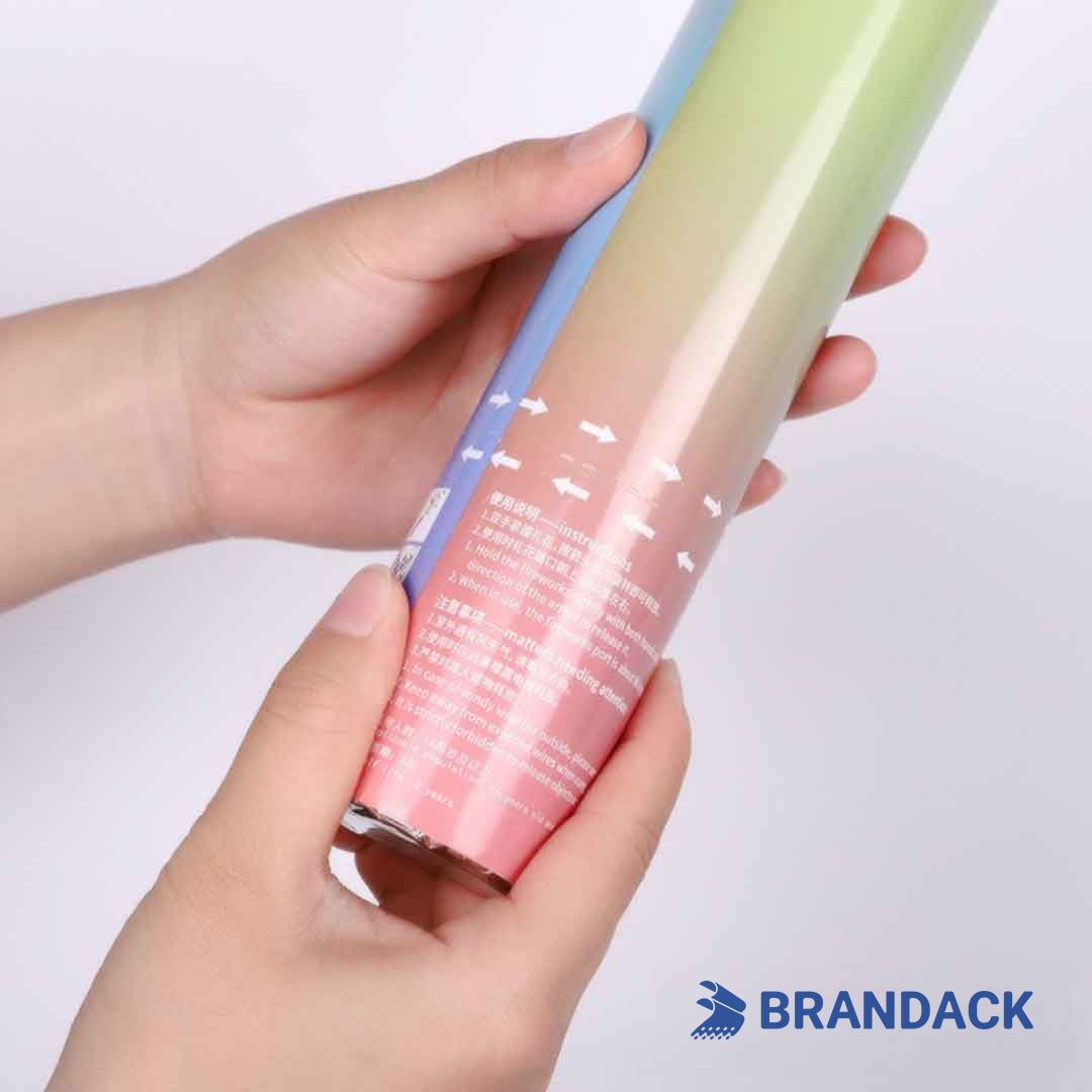 Wedding Streamer Poppers Custom with Design Service