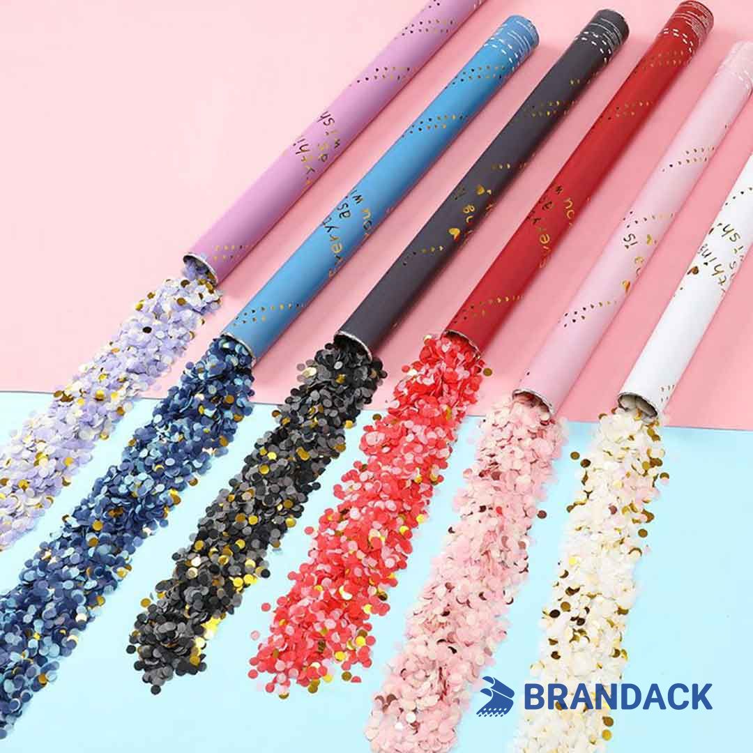 wedding party poppers