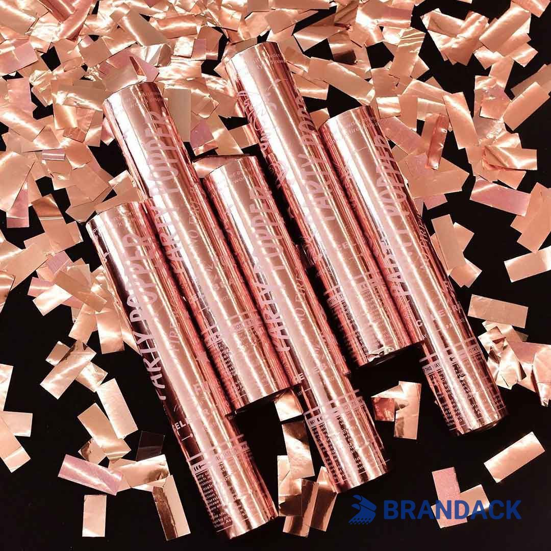 gold confetti poppers