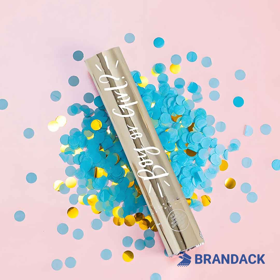 gender reveal confetti