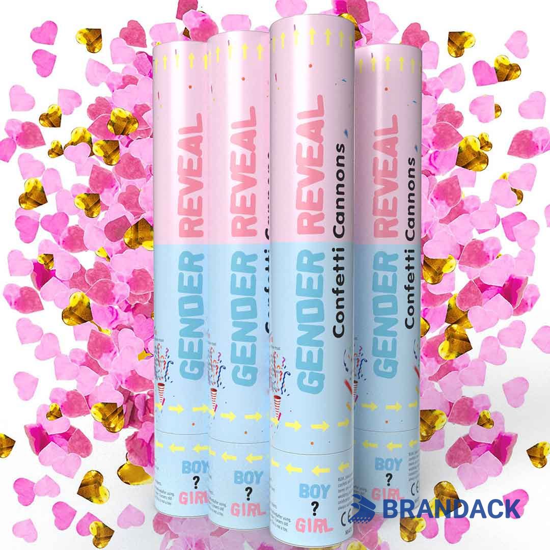 party poppers for gender reveal