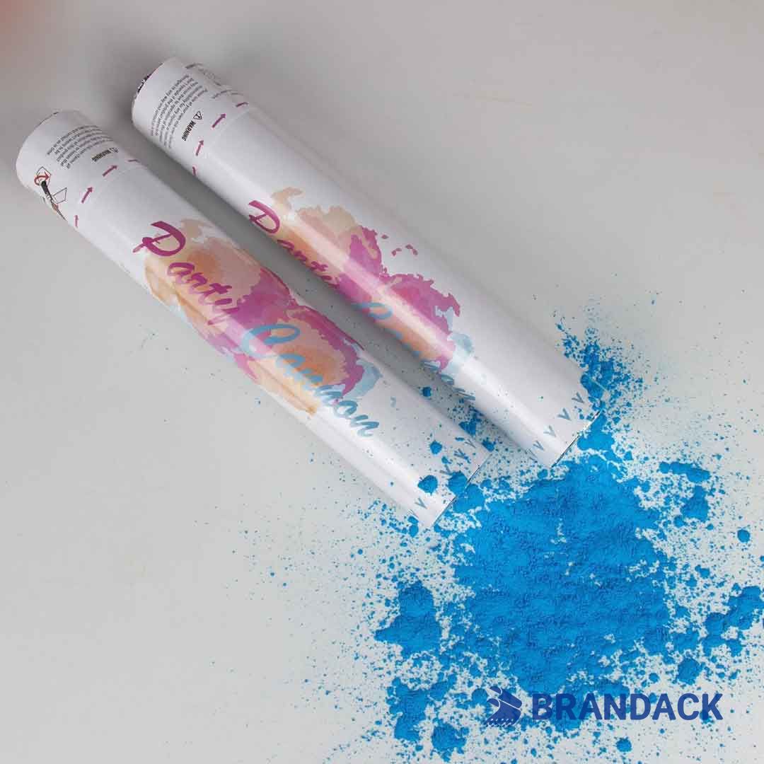 gender reveal cannon smoke