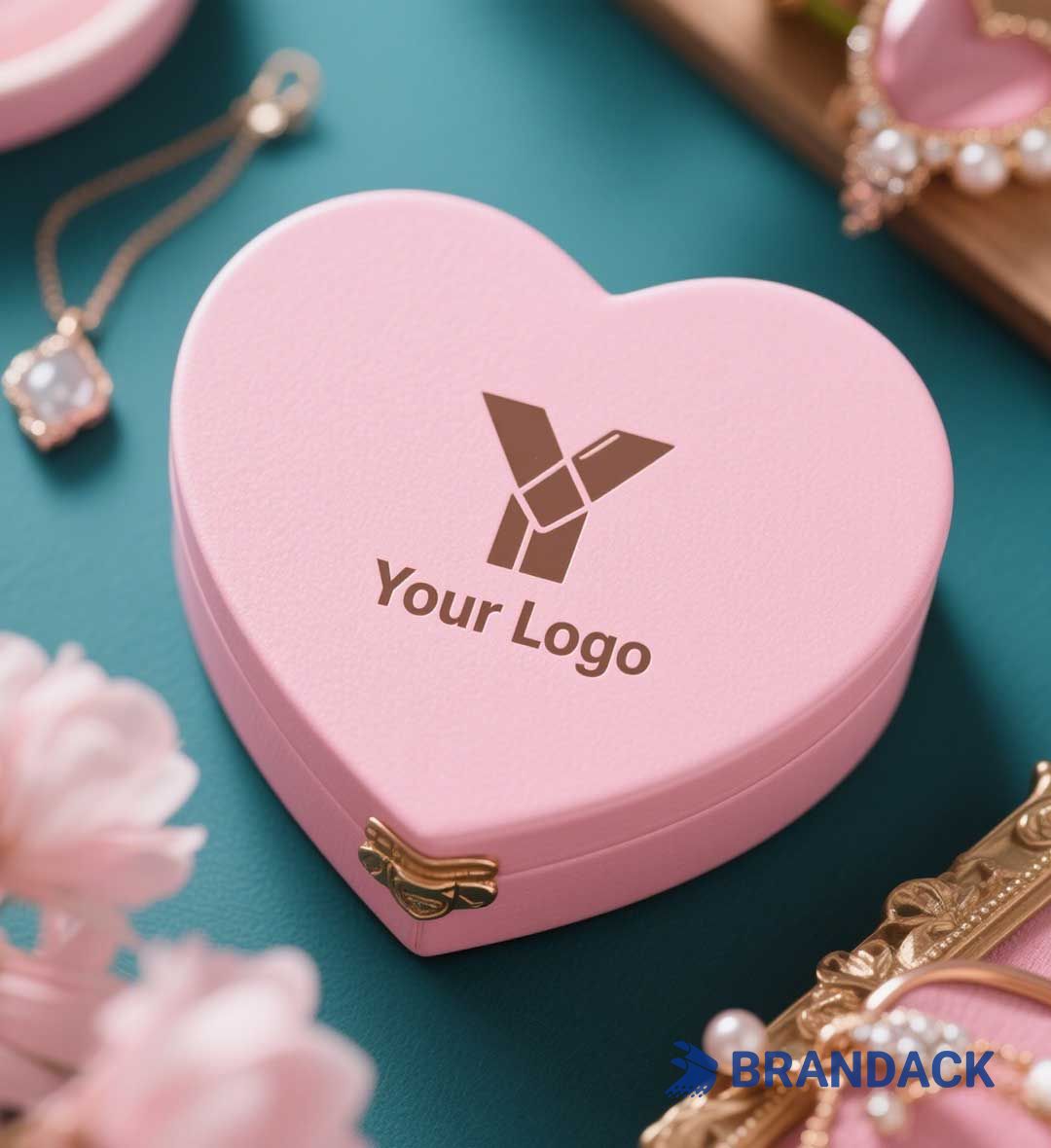 Customizable Heart Shape Jewelry Box Designs and Custom-Made Solutions