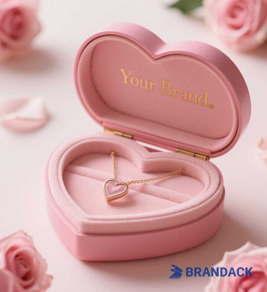 Customizable Heart Shape Jewelry Box Designs and Custom-Made Solutions