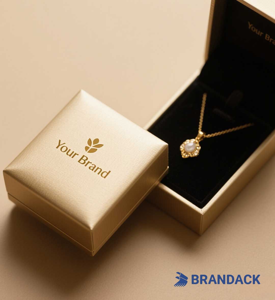 Custom Floral Jewellery Box with Design Service by Packaging Designer