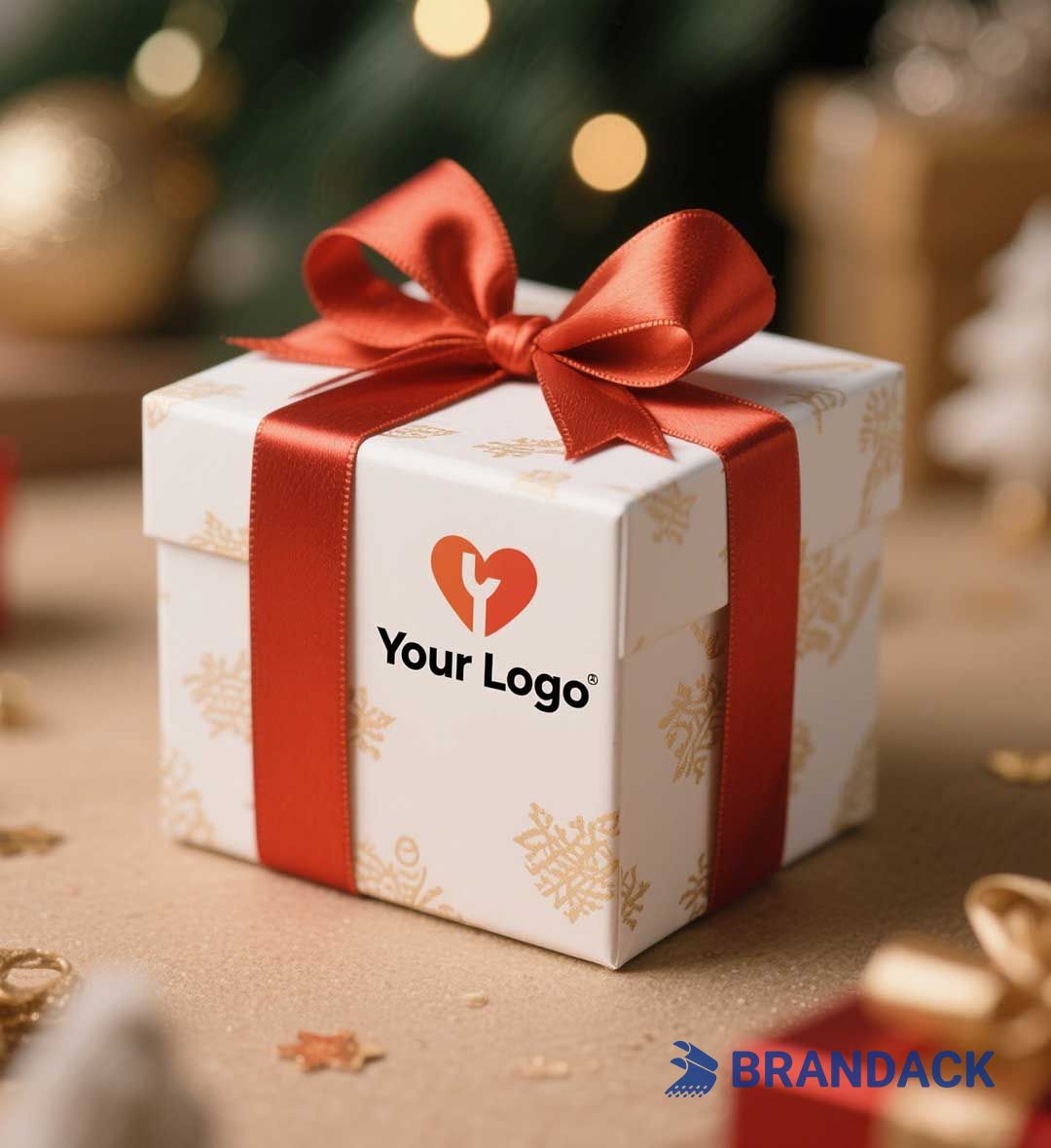 Branded Corporate Gift Boxes Heart Shape with Customized Logo