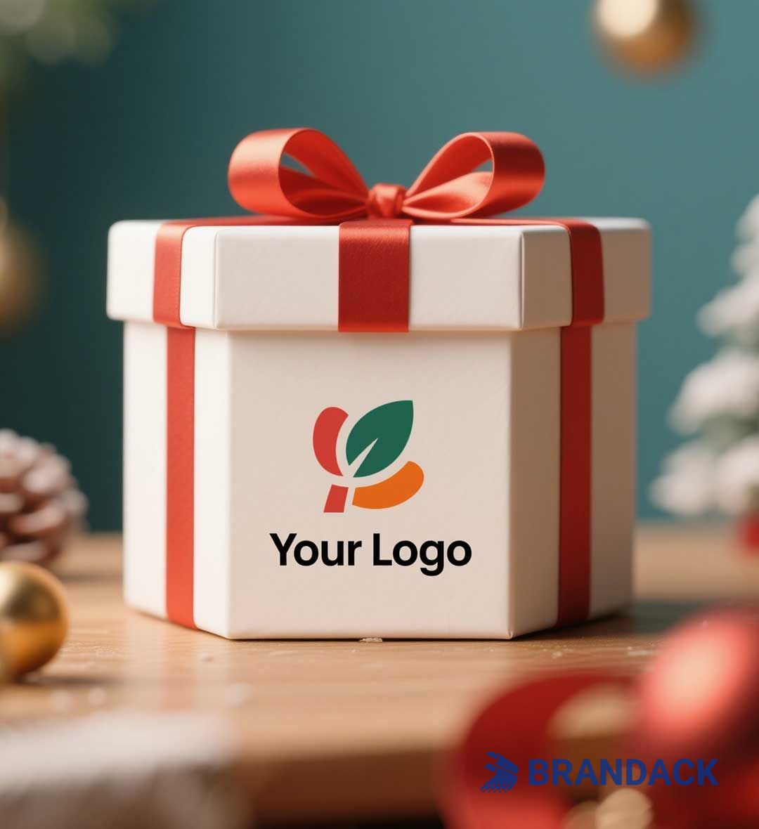 Branded Corporate Gift Boxes Heart Shape with Customized Logo