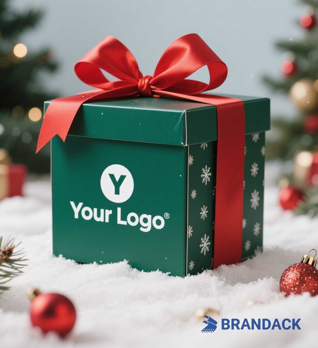 Branded Corporate Gift Boxes Heart Shape with Customized Logo