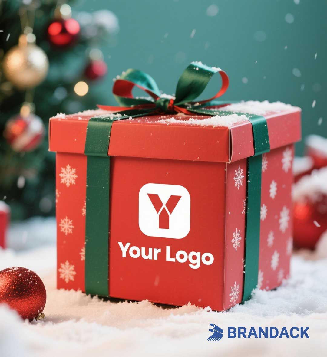 Branded Corporate Gift Boxes Heart Shape with Customized Logo