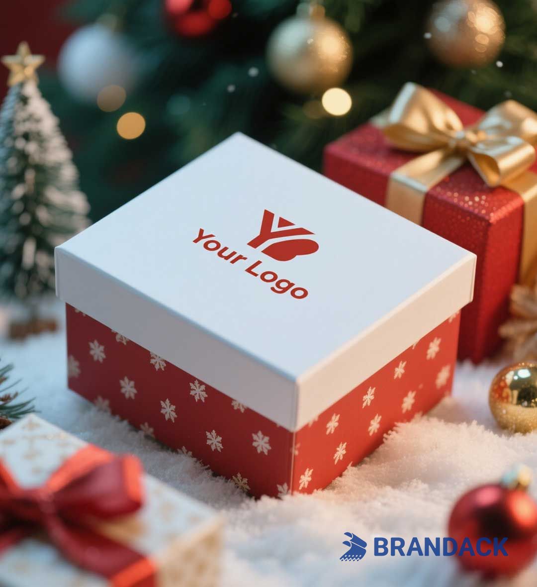 Customizable Floral Gift Boxes with Logo | Design on Gift Box Packaging