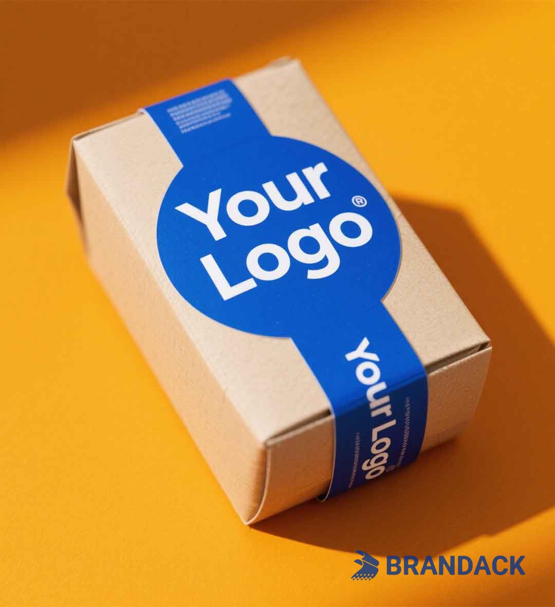 Branded Blue Label Packaging Company | Print My Own Labels with Logo