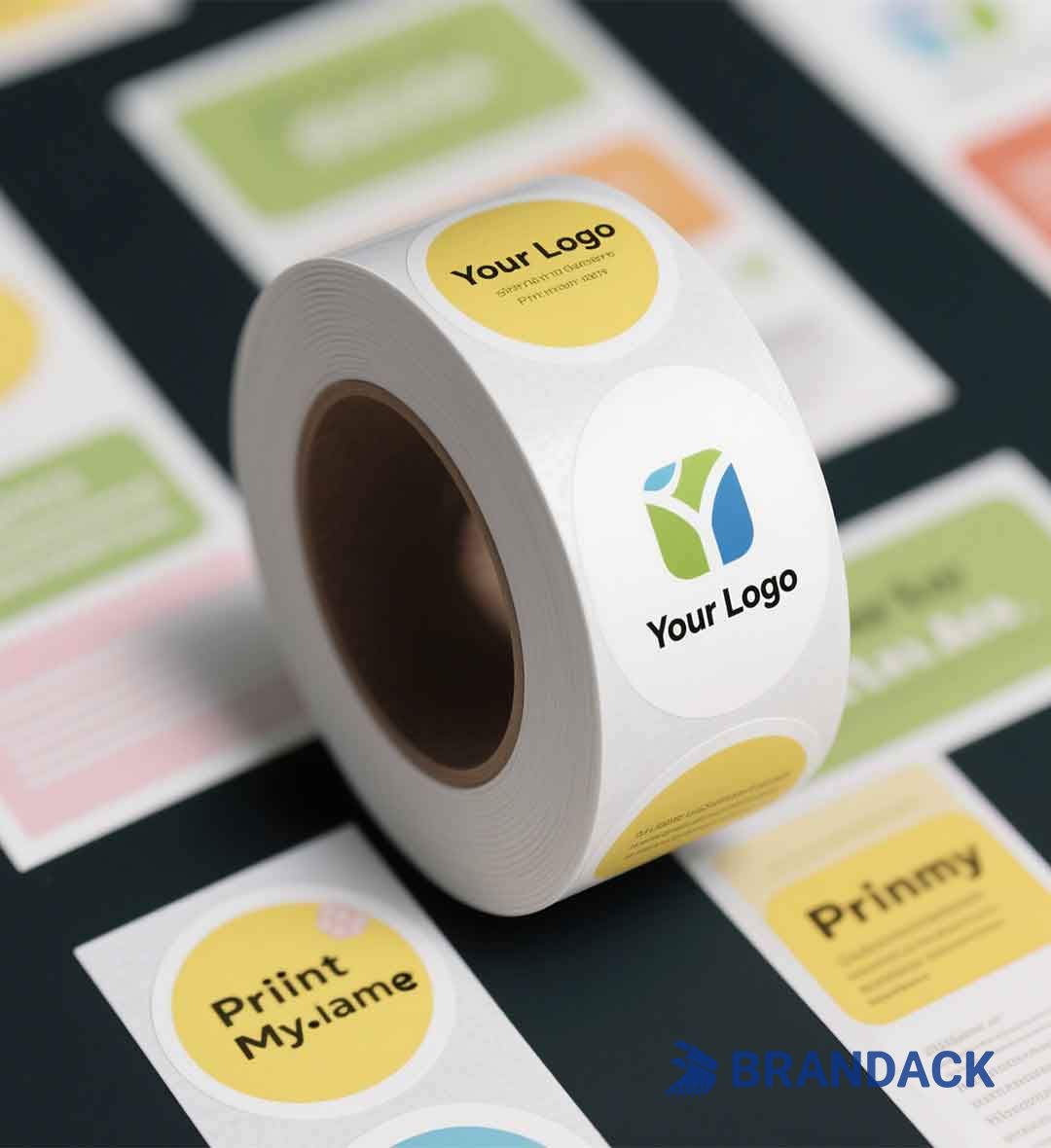 Branded Blue Label Packaging Company | Print My Own Labels with Logo