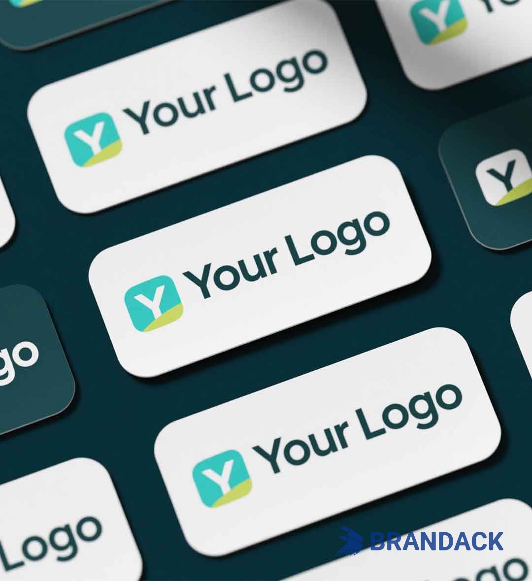 Branded Blue Label Packaging Company | Print My Own Labels with Logo