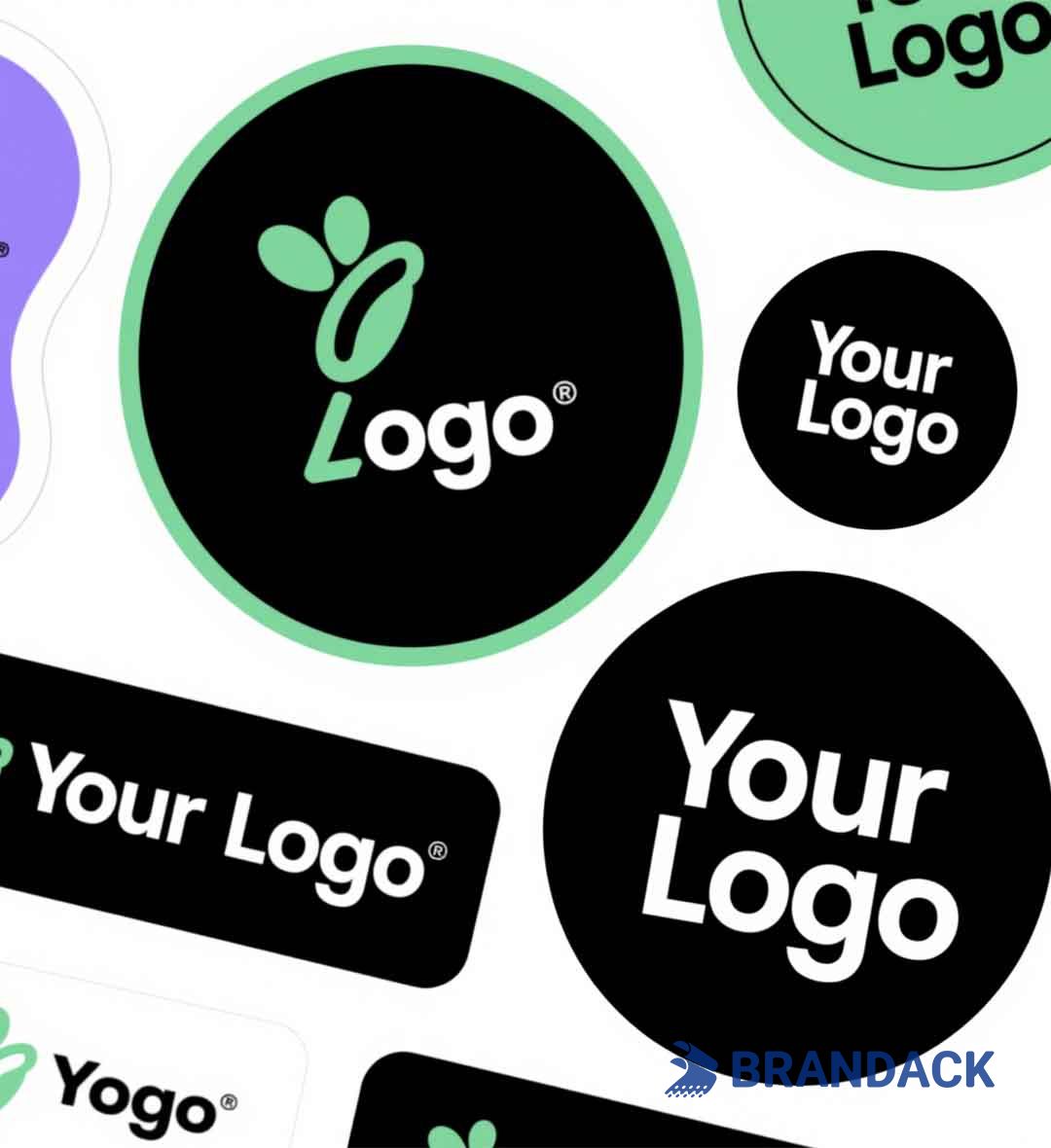 Custom Printable Label with Stickers and Labels Printing Service