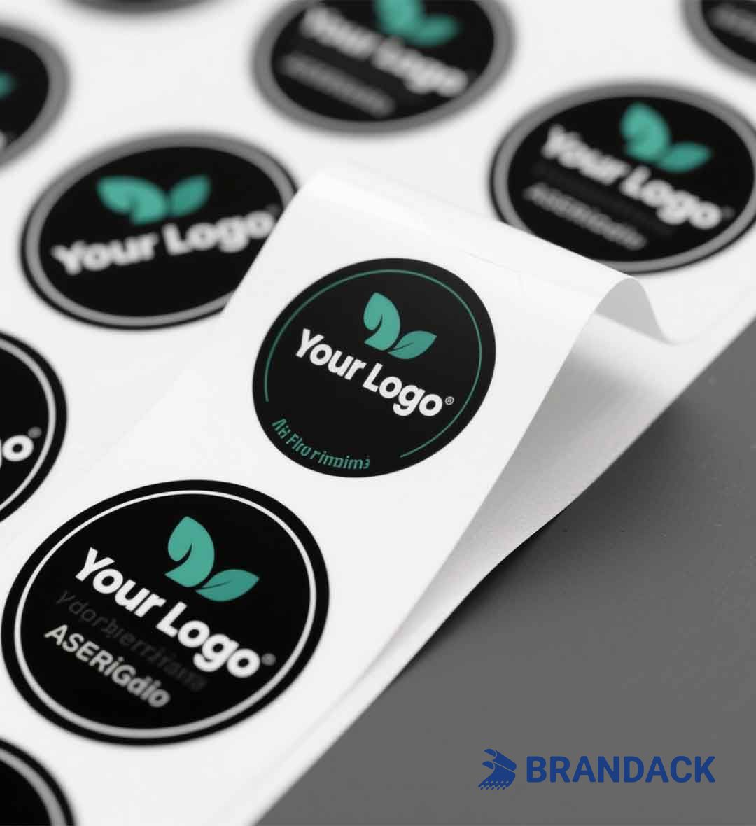 Custom Printable Label with Stickers and Labels Printing Service
