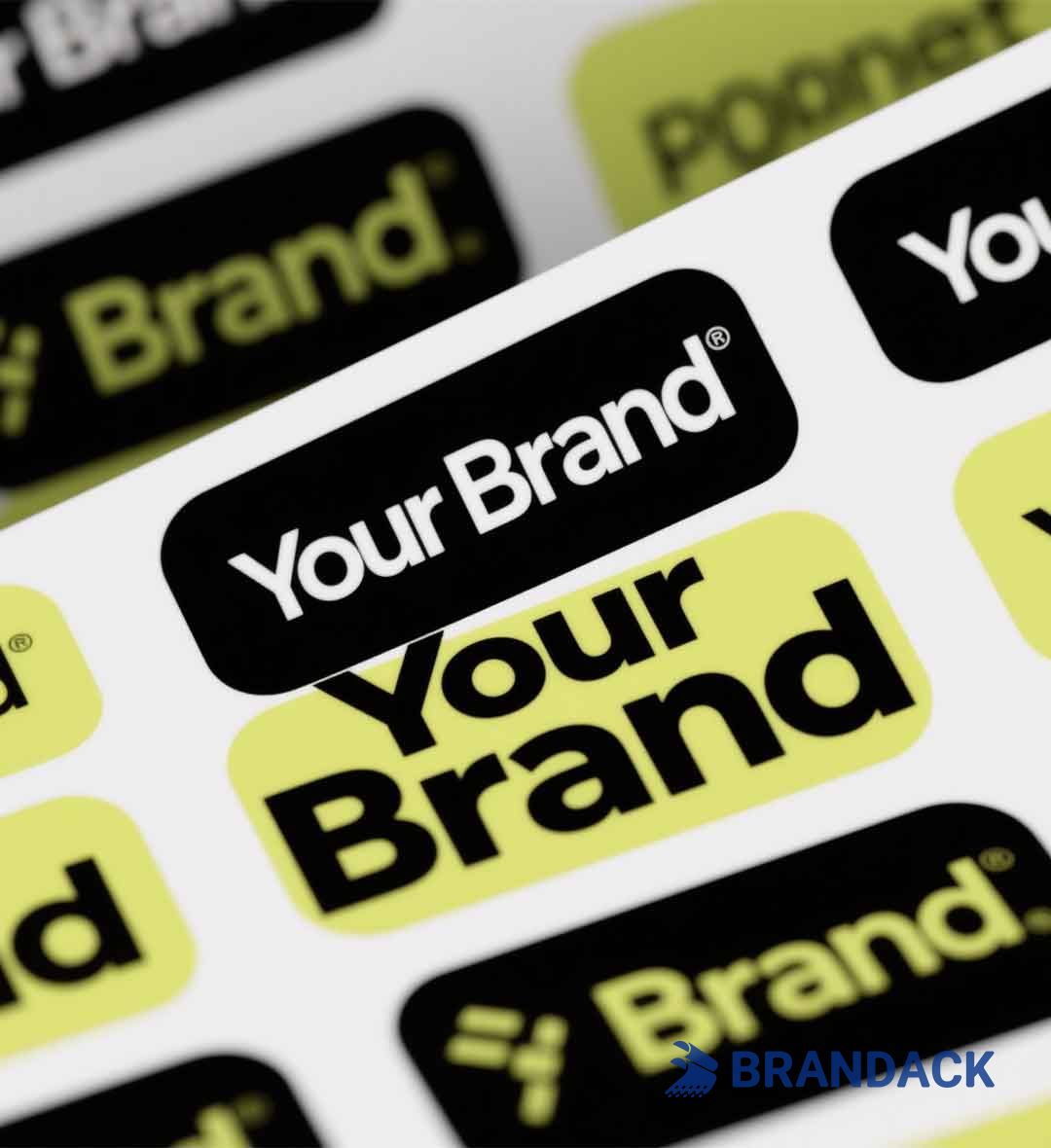 Custom Printable Label with Stickers and Labels Printing Service