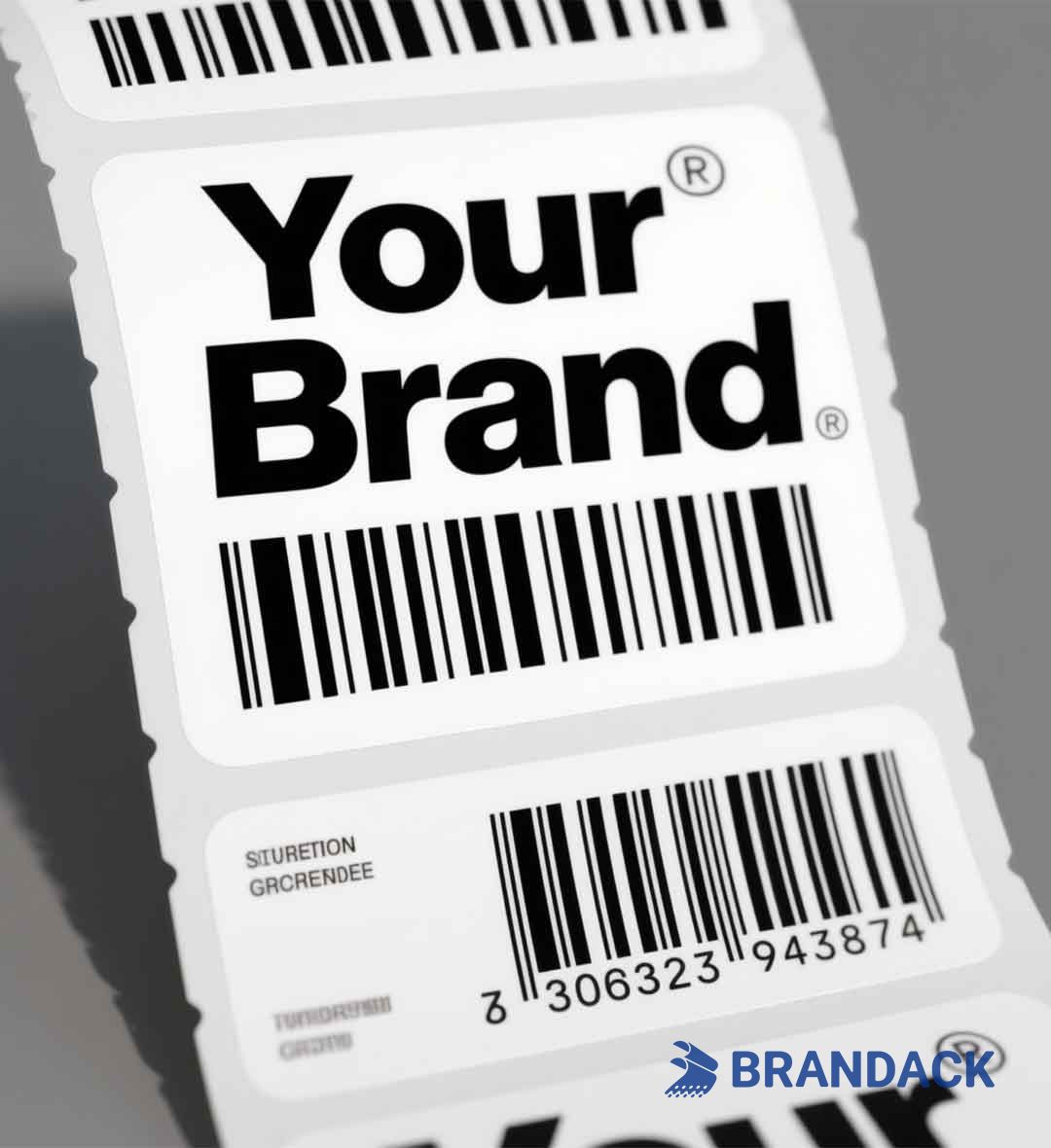 Custom Barcode Labels Printing | Pre-Printed Label to Save Cost