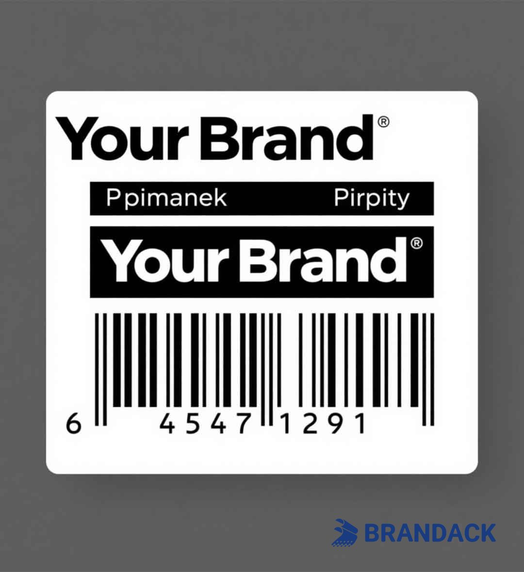 Custom Barcode Labels Printing | Pre-Printed Label to Save Cost
