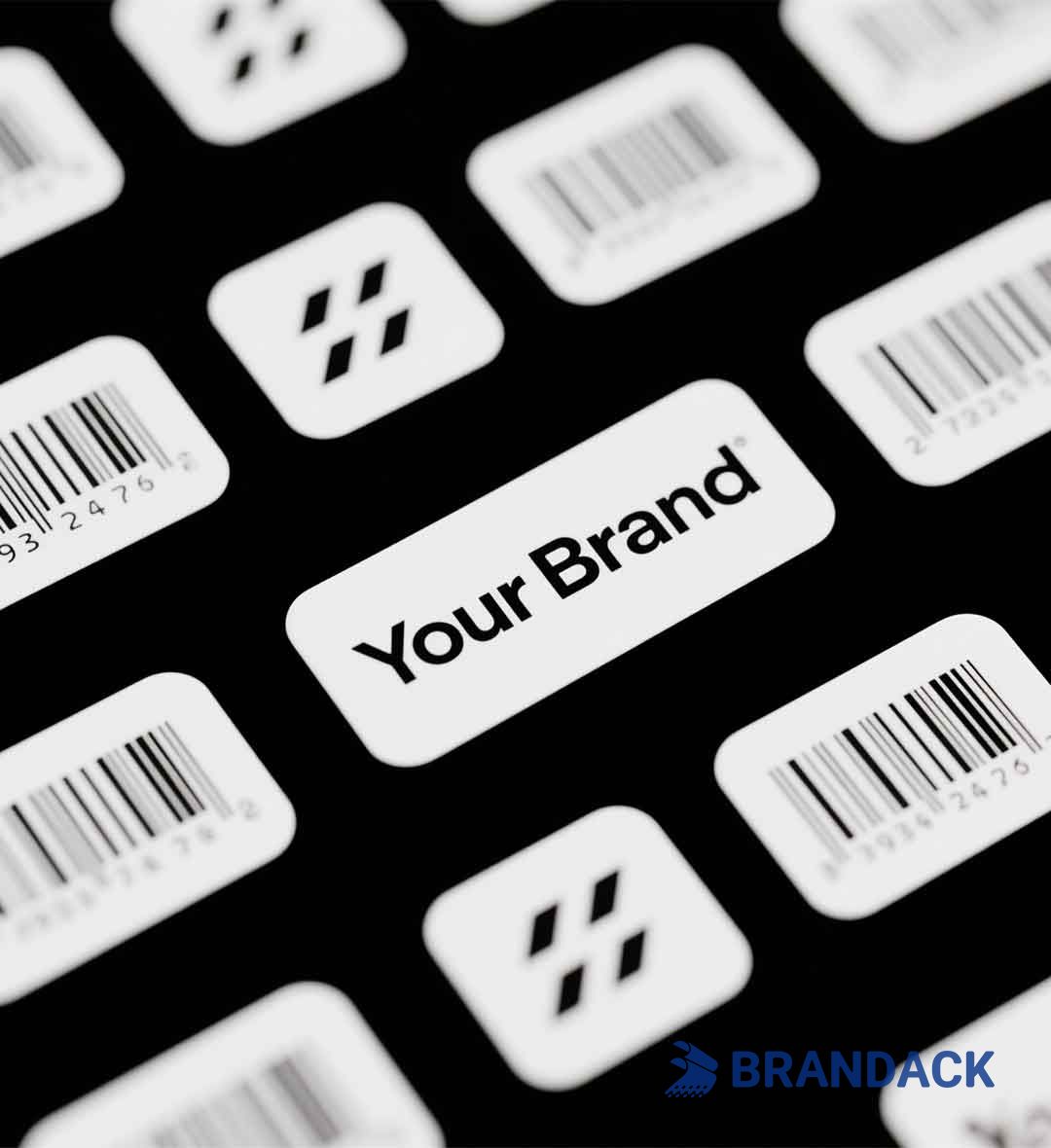Custom Barcode Labels Printing | Pre-Printed Label to Save Cost