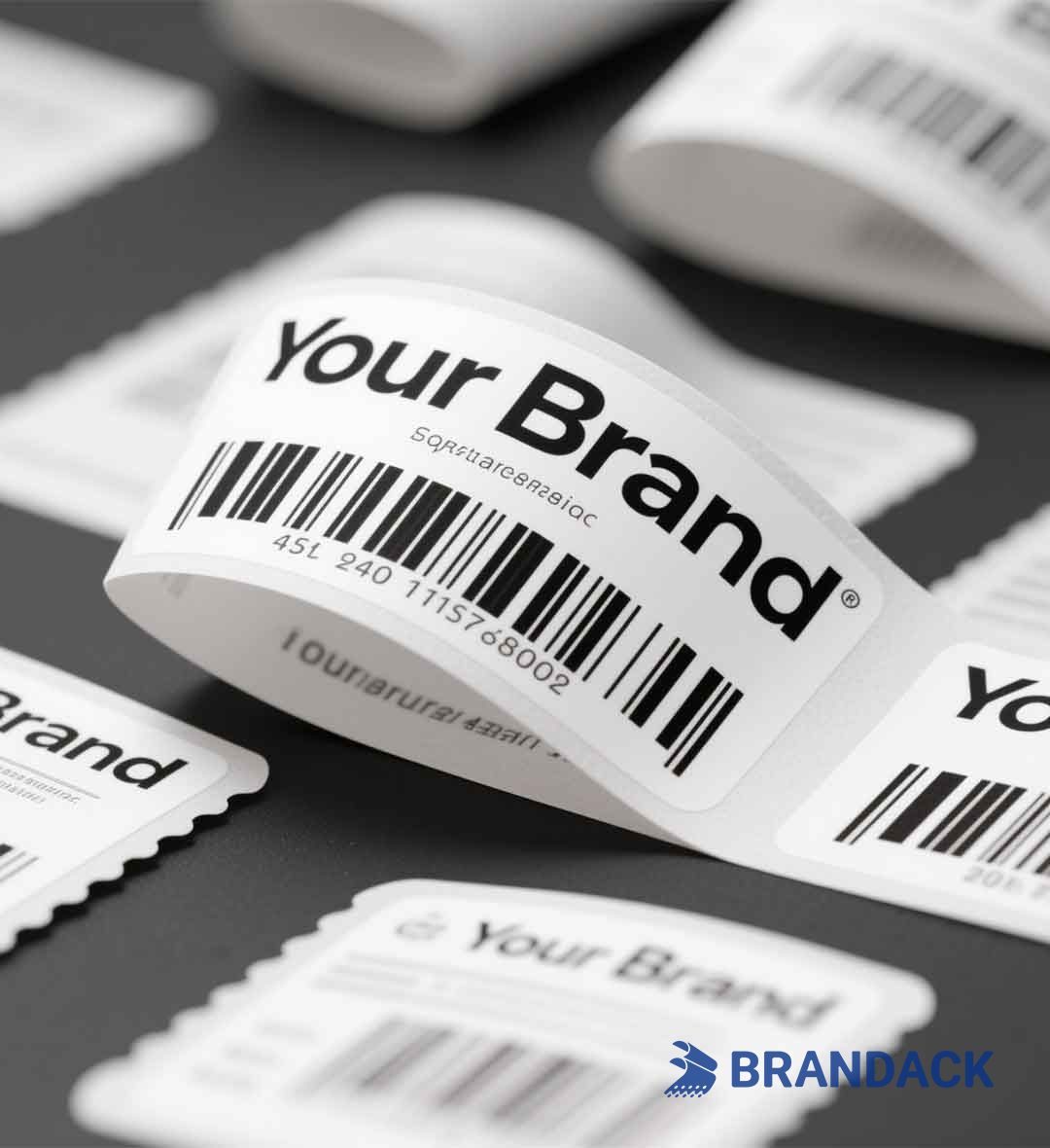 Custom Barcode Labels Printing | Pre-Printed Label to Save Cost