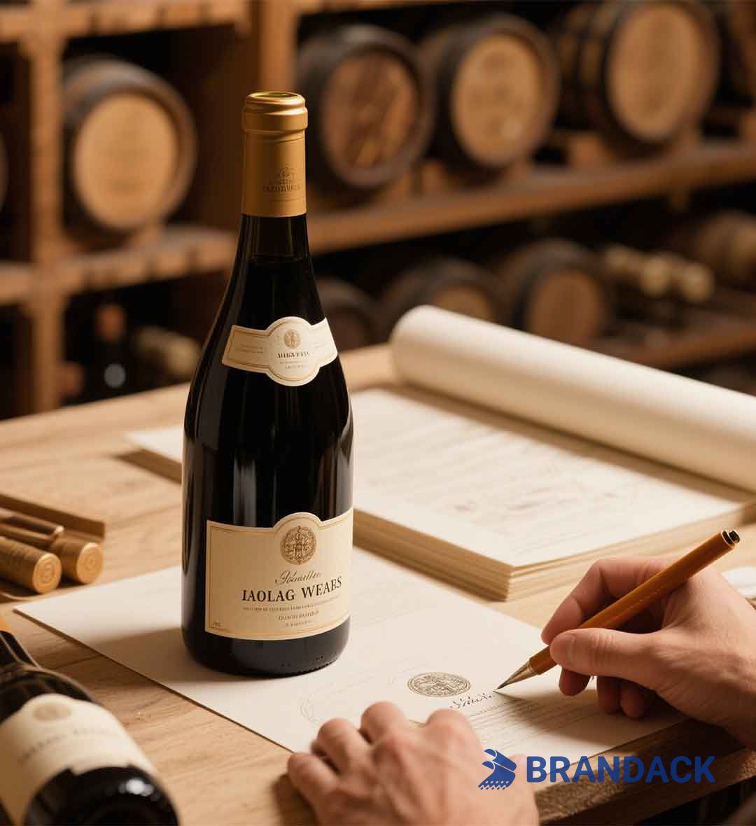 Winery Labels Making Company | Creating Wine Bottle Label with Design