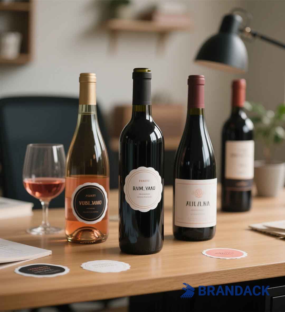 Personalized Wine Stickers for Bottles | Design