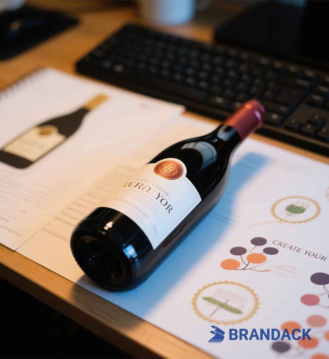 Personalized Wine Stickers for Bottles | Design
