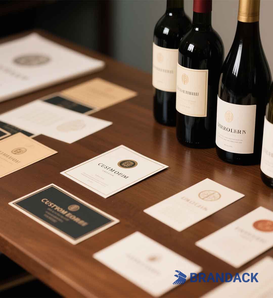 Personalized Wine Stickers for Bottles | Design