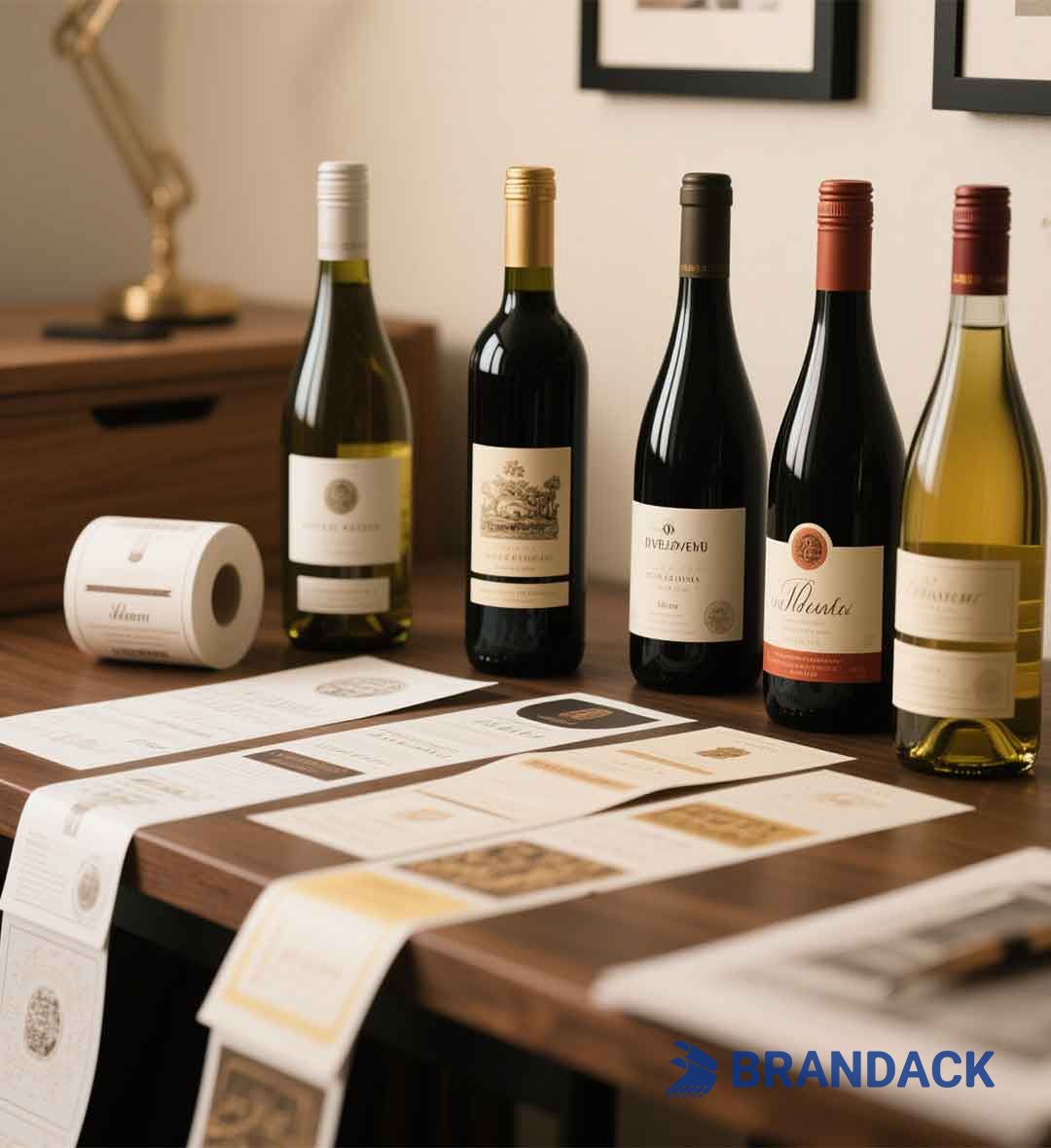 Printable Custom Wine Bottle Labels | Design