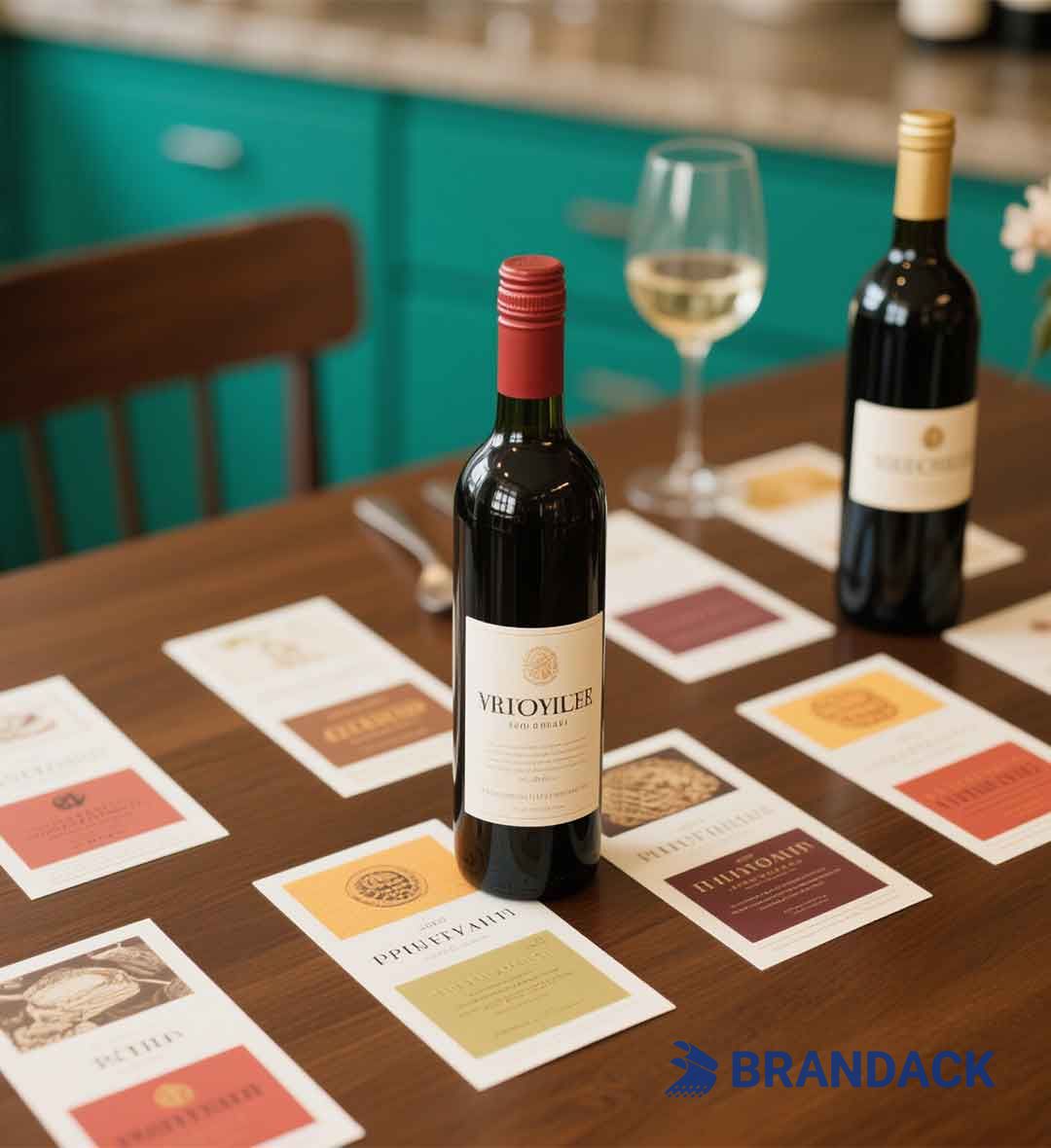 Printable Custom Wine Bottle Labels | Design