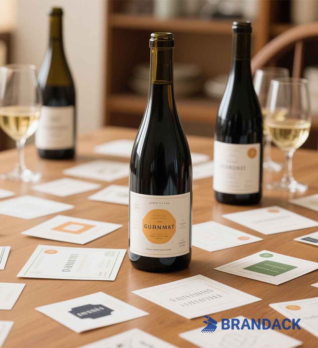 Printable Custom Wine Bottle Labels | Design