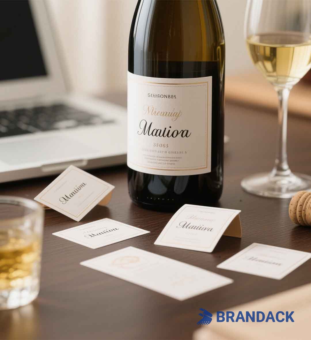 Personalized Custom Wine Labels for Small Wine Bottles to Stand Out