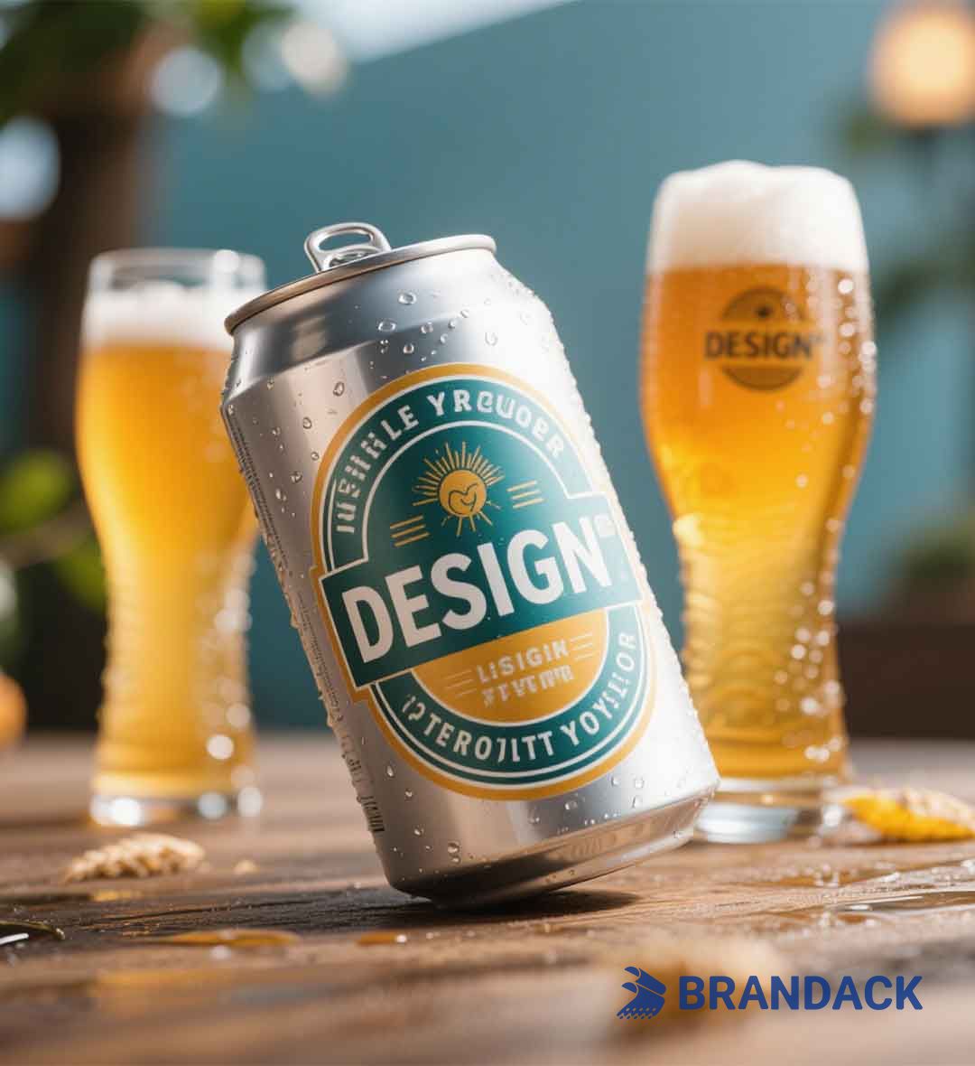 Custom Personalised Beer Can Labels | Design