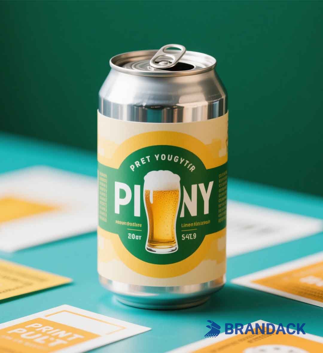Custom Personalised Beer Can Labels | Design