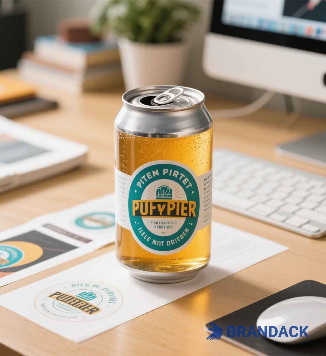Custom Personalised Beer Can Labels | Design