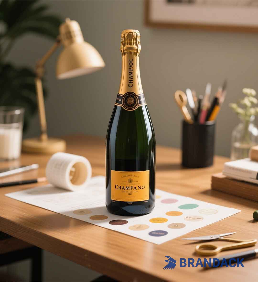 Custom Champagne Bottle Labels | Create