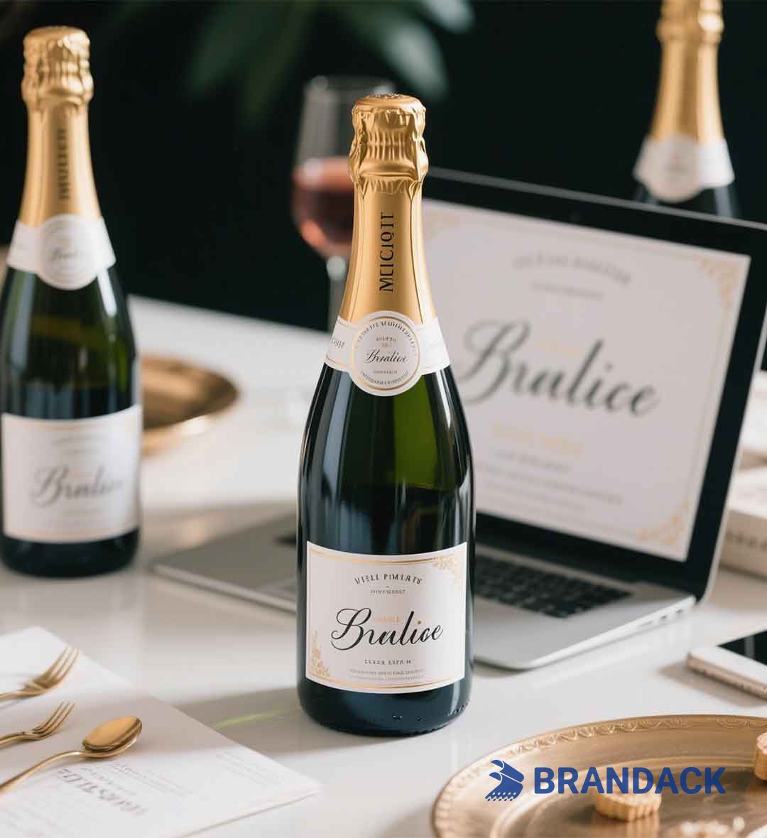 Personalized Champagne Bottle Labels | Design Your Own Champagne Label