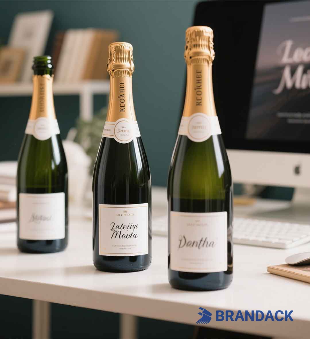 Personalized Champagne Bottle Labels | Design Your Own Champagne Label
