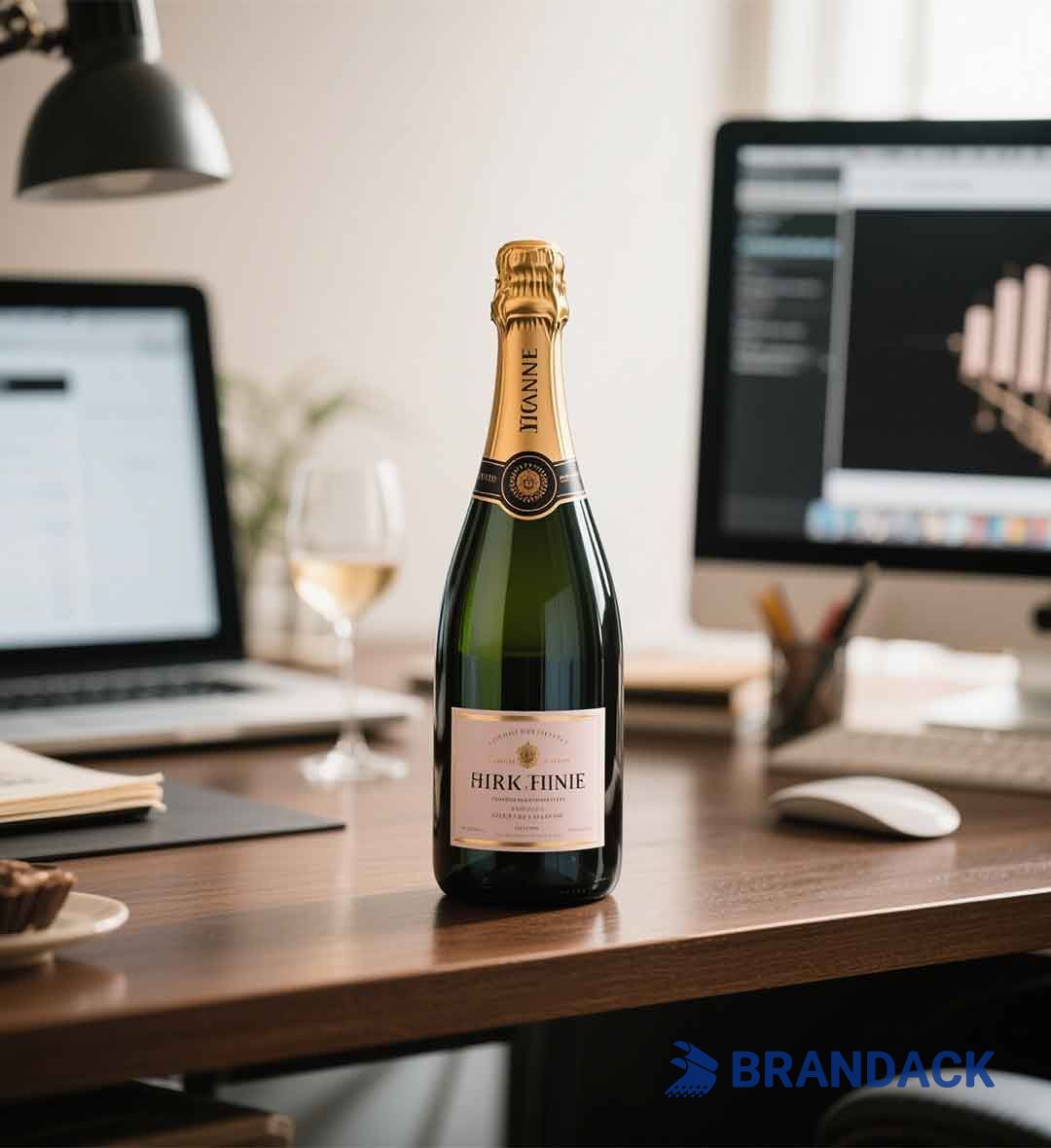 Champagne Bottle Labels Personalised | Make Your Own Champagne Label